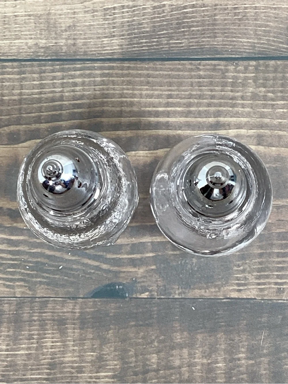 Vintage Imperial Glass Candlewick Salt & Pepper Shakers
